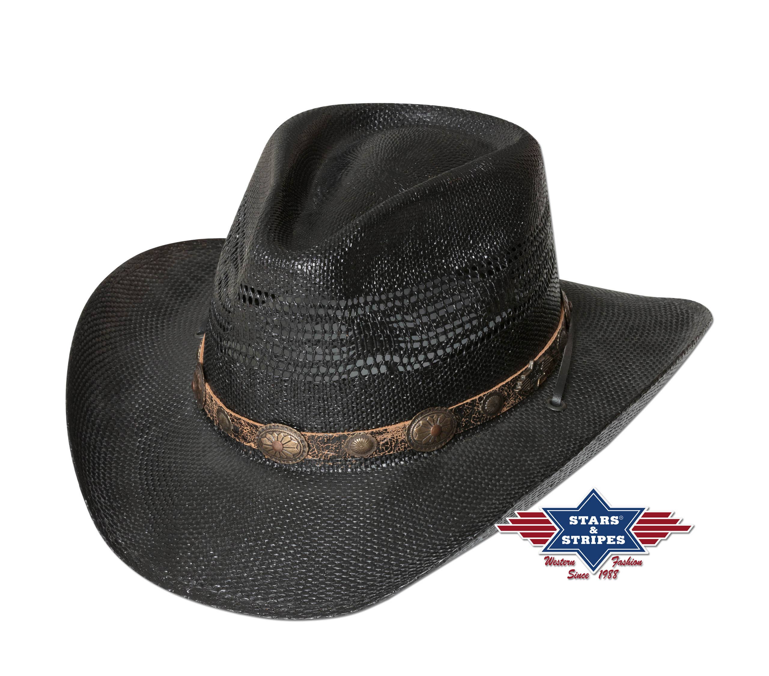 Stars & Stripes® - Wholesale Cowboy Hat - Unisex - Western straw hat - Fresno