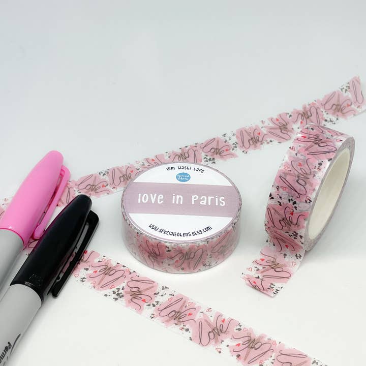 WASHI-TAPE, LIEBE IN PARIS für den Großhandel von Special Tokens