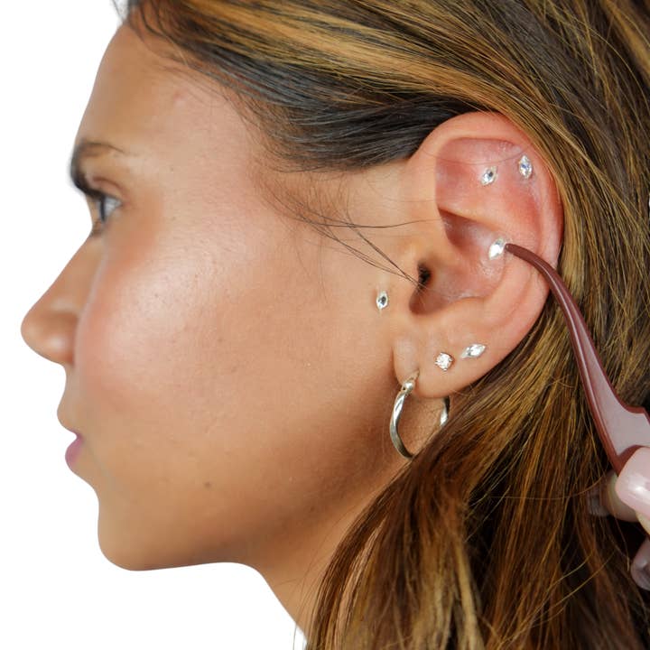 Good Psyche - Wholesale Jewelry Set - NEW Crystal Ear Seeds | Auricular Acupressure 6