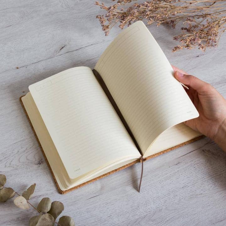 Miss Wood – Caderno por atacado – Caderno Woody de Cortiça – A57