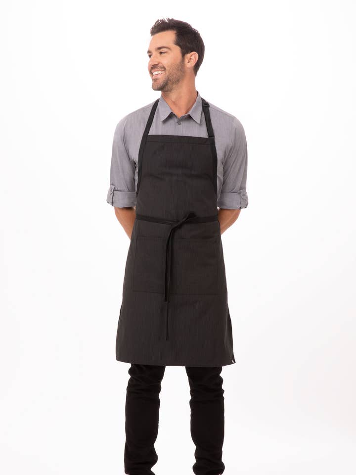 Butcher Apron with Contrasting Ties for wholesale by Chef Works