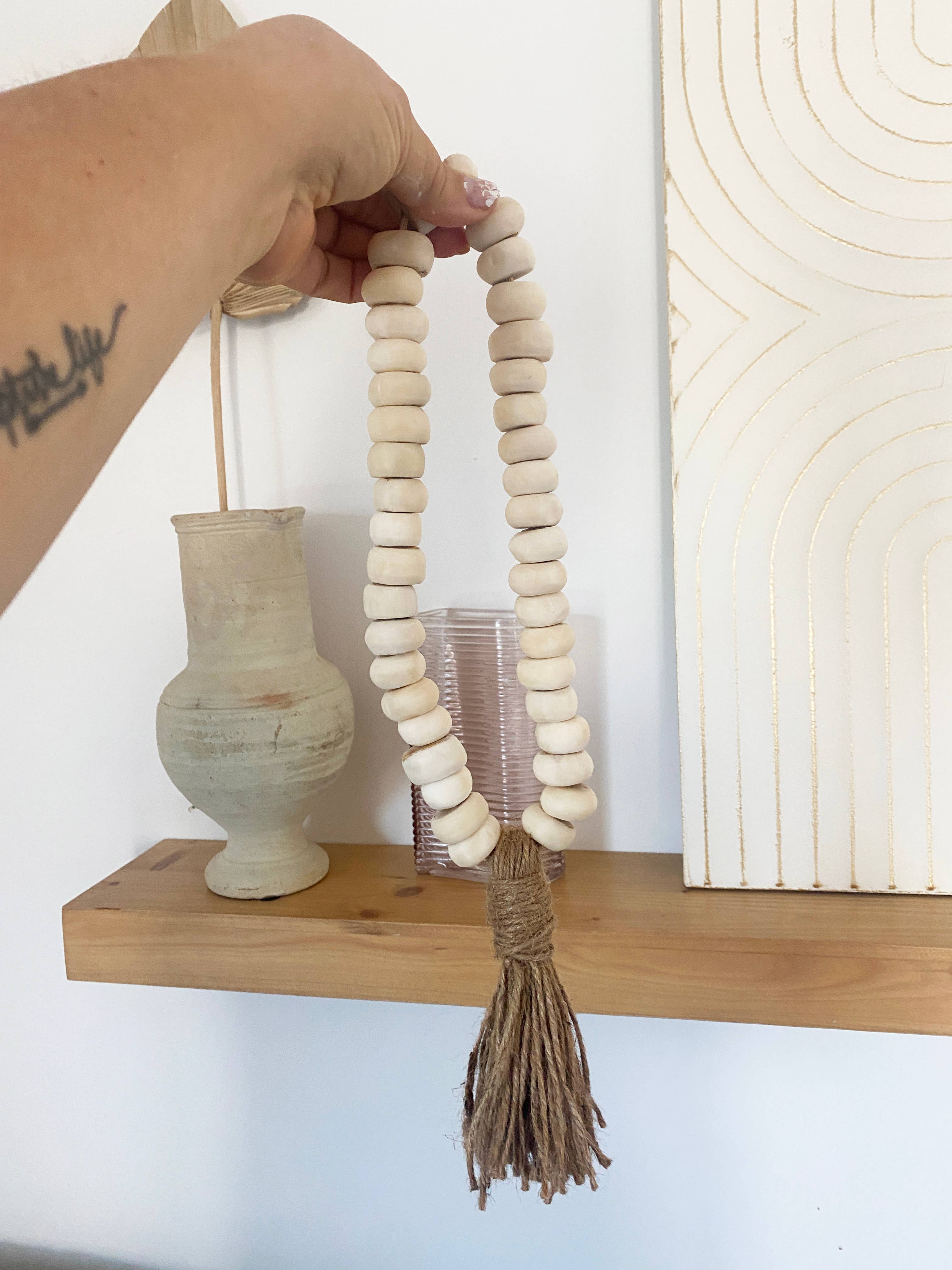 Simply Styled Art - Wholesale Bunting/Garland - White Organic Garland loop6