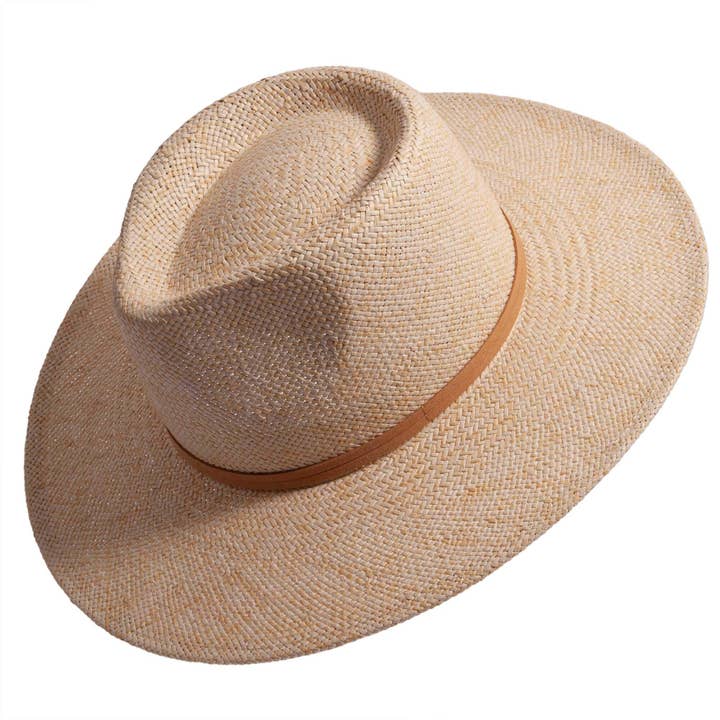 Natural Straw Safari Sun Hat - Style Johvan for wholesale on Faire