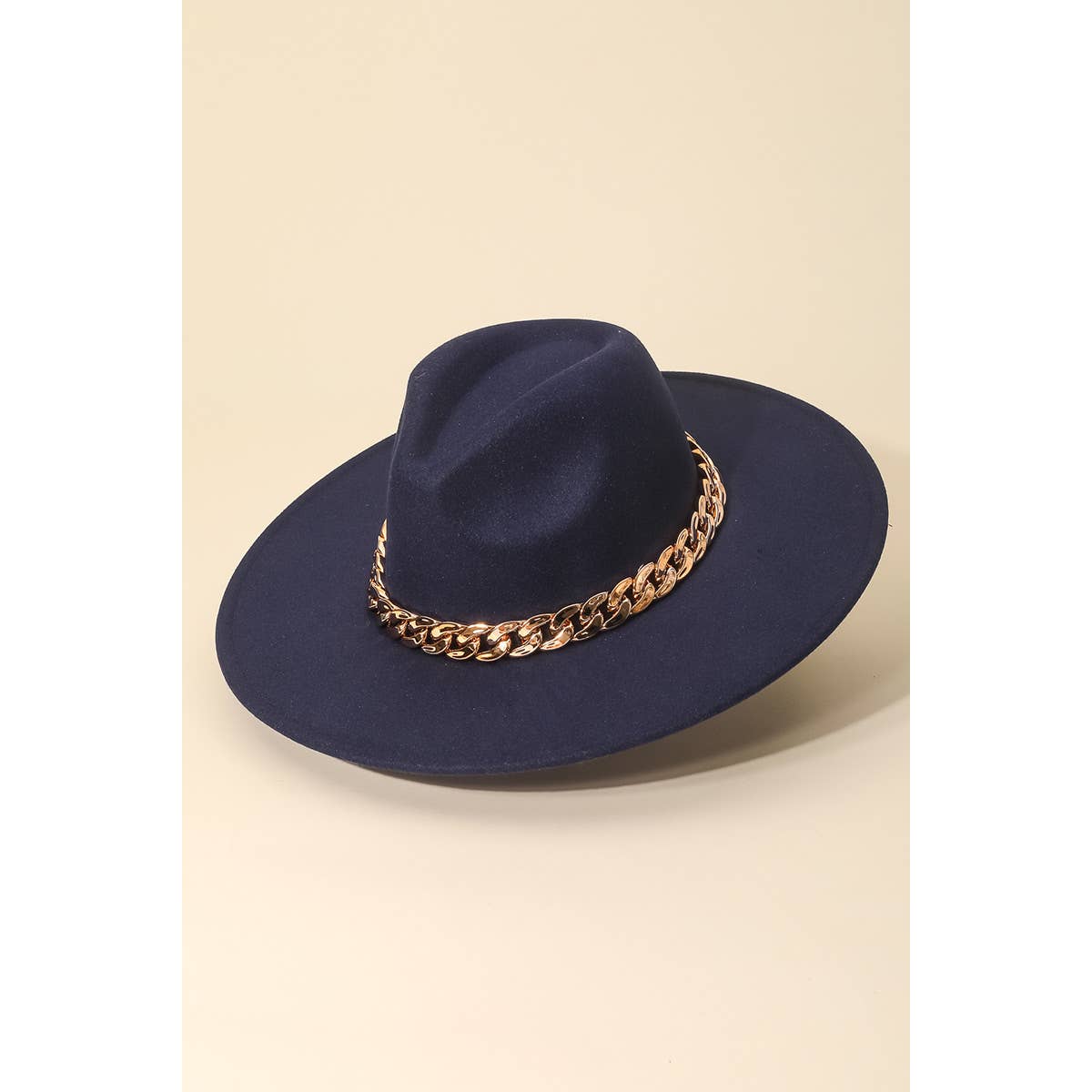 Anarchy Street - Wholesale Fedora - Women's - Chain Link Strap Western Fashion Hat6