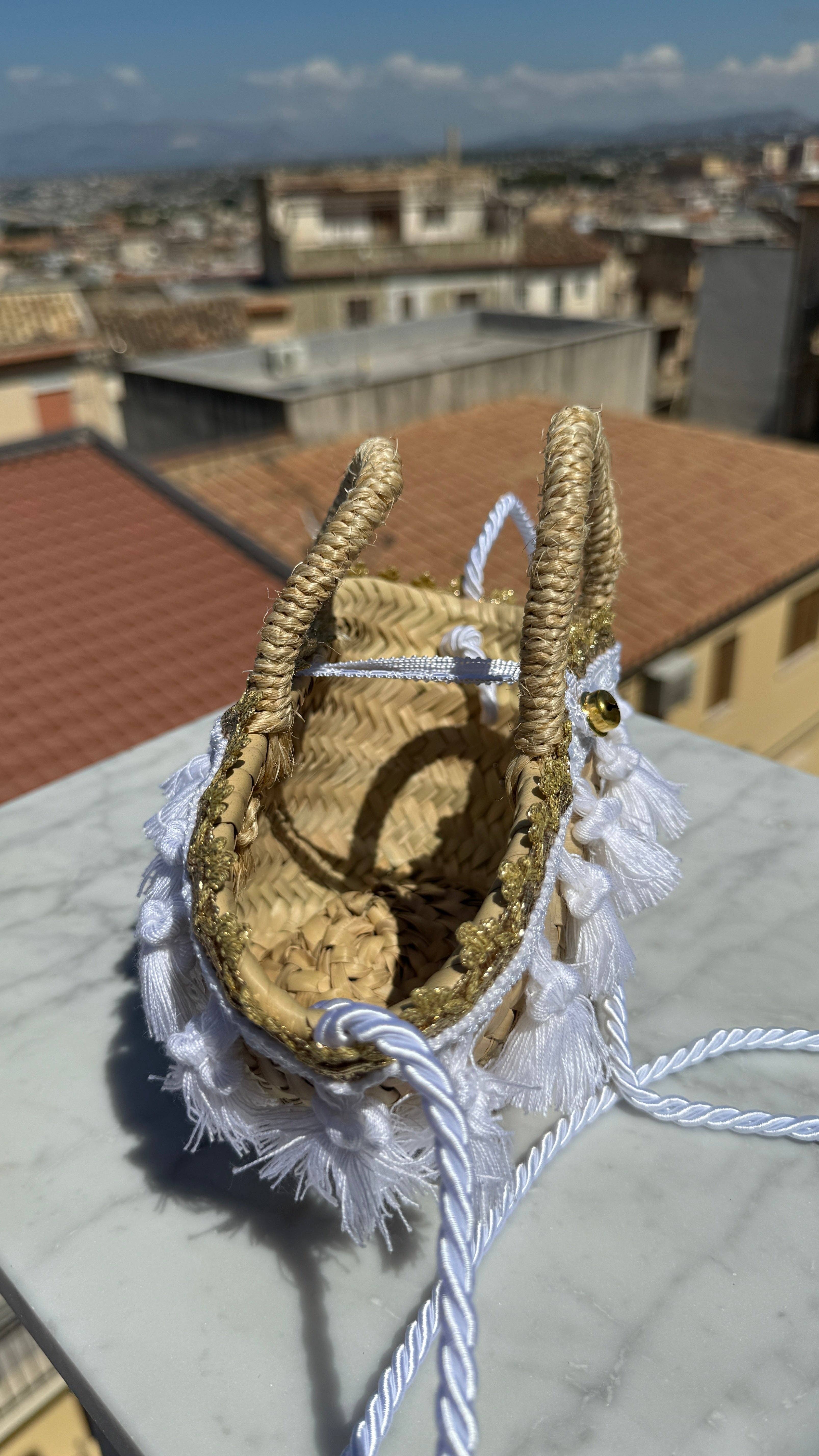 Oriana Lamarca Designs - Wholesale Beach Bag - Nica Nica Bianca Francia Sicilian Coffa3