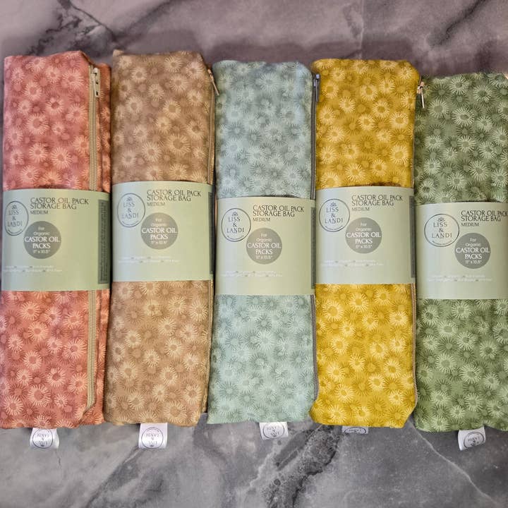 LISS & LANDI - Wholesale Storage Bag - Storage bags for Organic Castor Oil Packs - Medium5