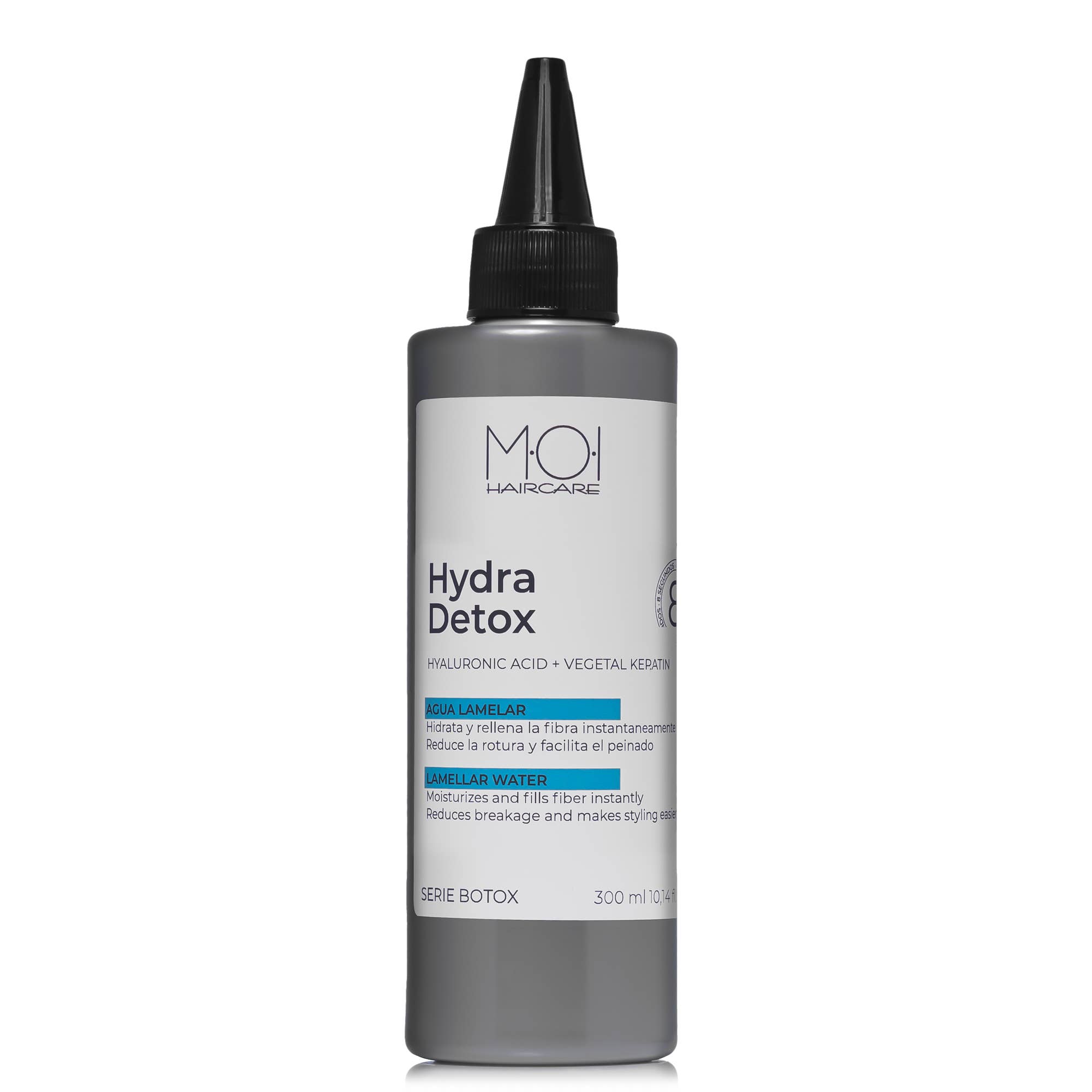 sesioMWorld - M·O·I Professional - Vendita all'ingrosso Set bagno e corpo - ACQUA LAMELLARE HYDRA DETOX Acido ialuronico+cheratina vegetale0