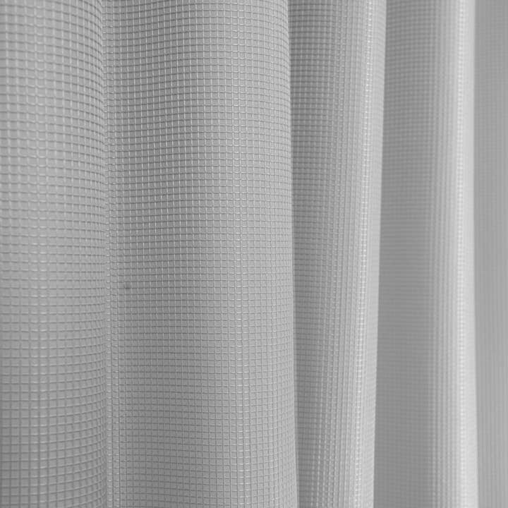 Dainty Home - Wholesale Shower Curtain - Hotel Collection Solid Waffle Weave Shower Curtain In Silver