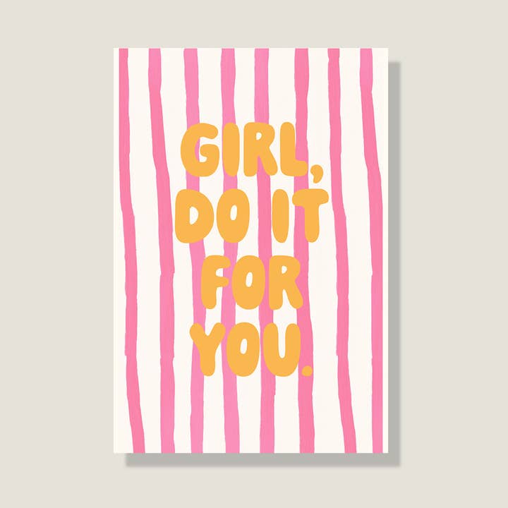 Postal 'Faz isso por ti' por atacado de LIFEOFLONE