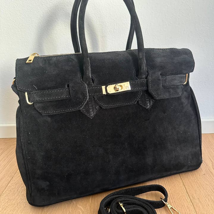 Zhade - Wholesale Top Handle Bag - Women's - CHARLOTTE - suede10