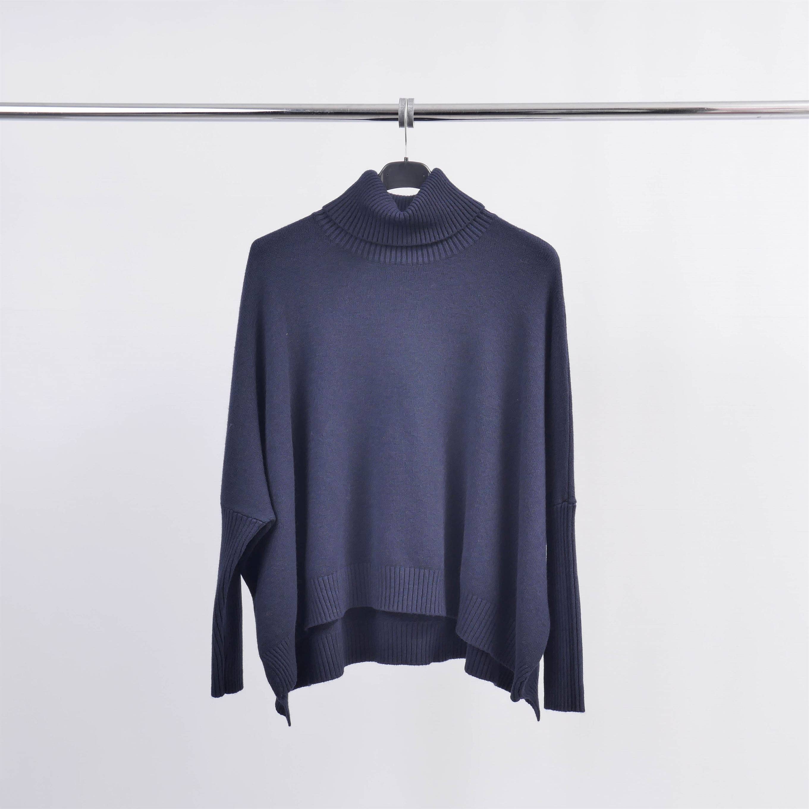 Cecile Wang - Vente Pull en maille – femme - Pull oversize col roulé DSY92383