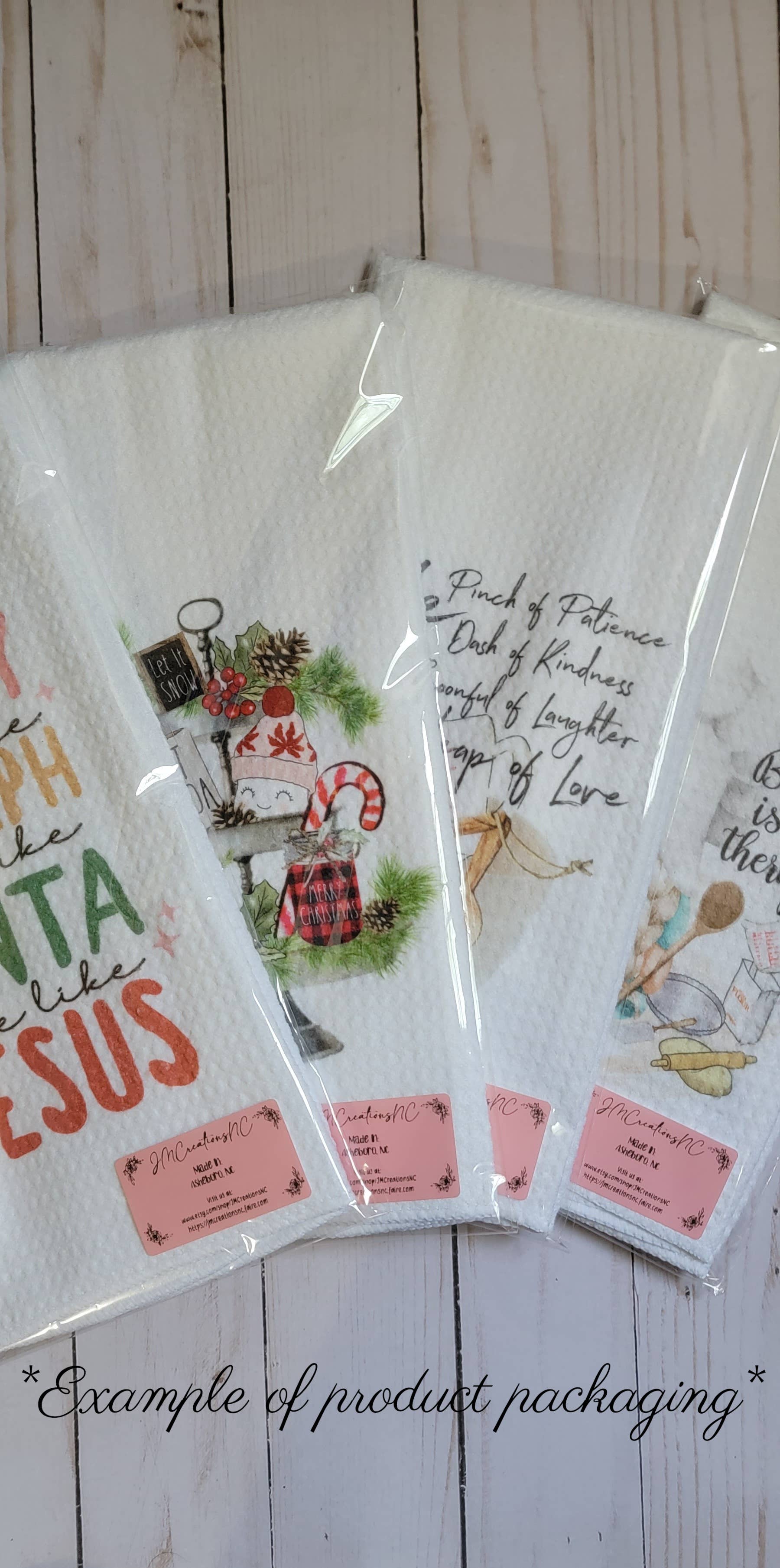 JMCreationsNC - Wholesale Tea Towel - 16"x24" It's All Good Til You Burn Your Weiner Waffle Towel12