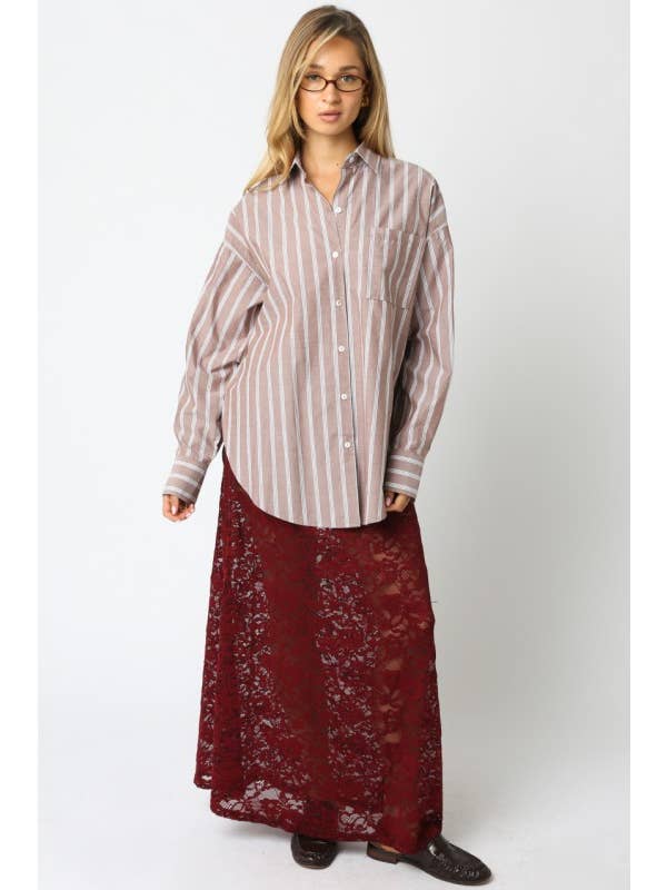 Olivaceous - Wholesale Skirt - Women's - Sofia Laced Skirt9