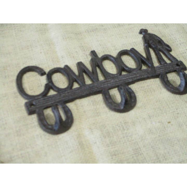Midwest Craft House - Wholesale Coat Rack - CAST IRON COWBOY COAT RACK