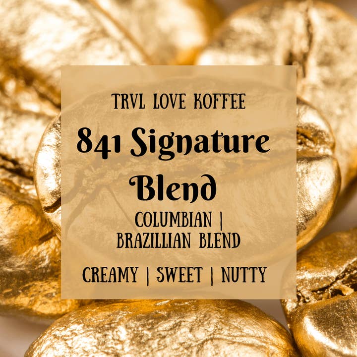 841 Signature Blend for engroshandel hos Trvl Love Koffee
