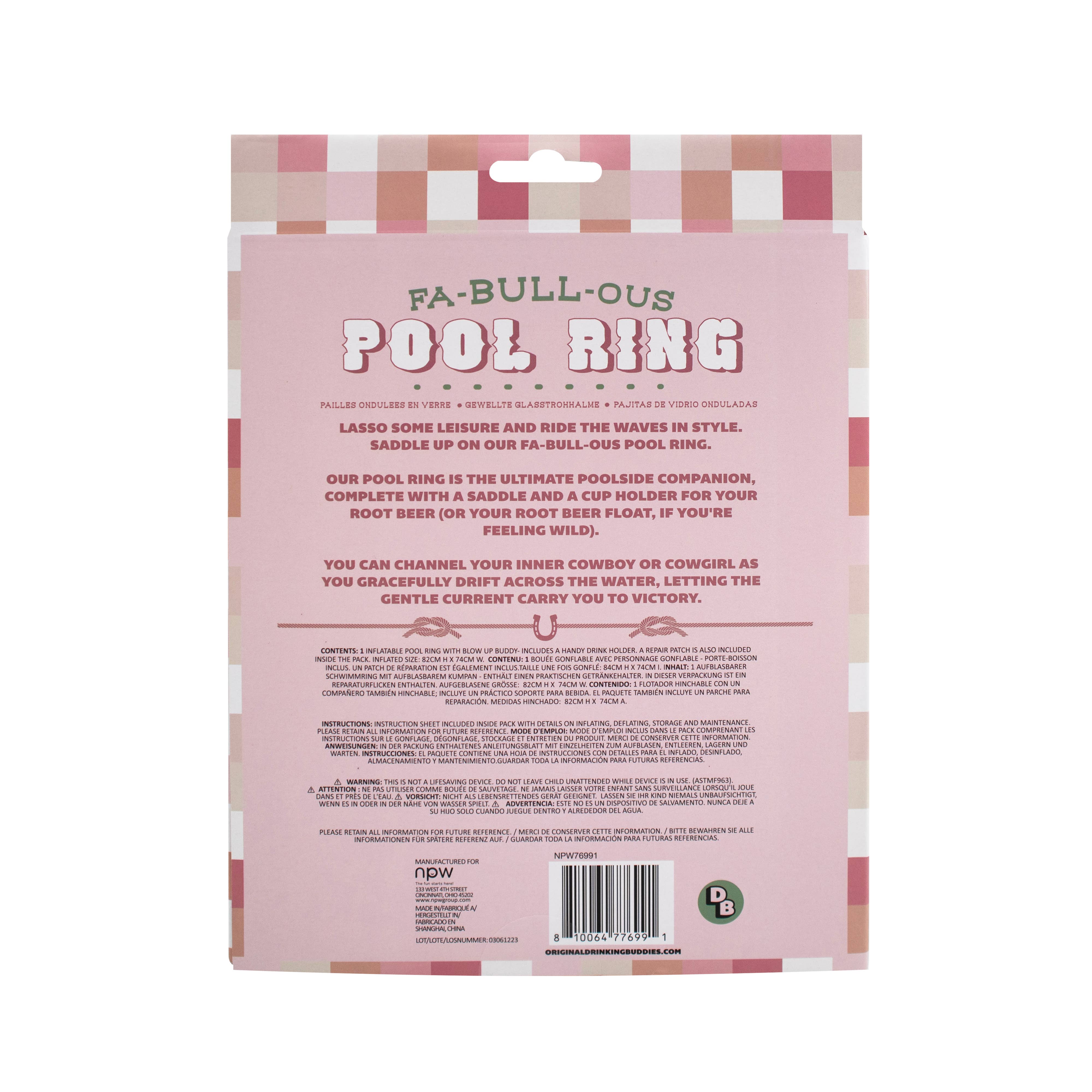 NPW - Wholesale Inflatables - Western Fa-Bull-Ous Pool Ring4