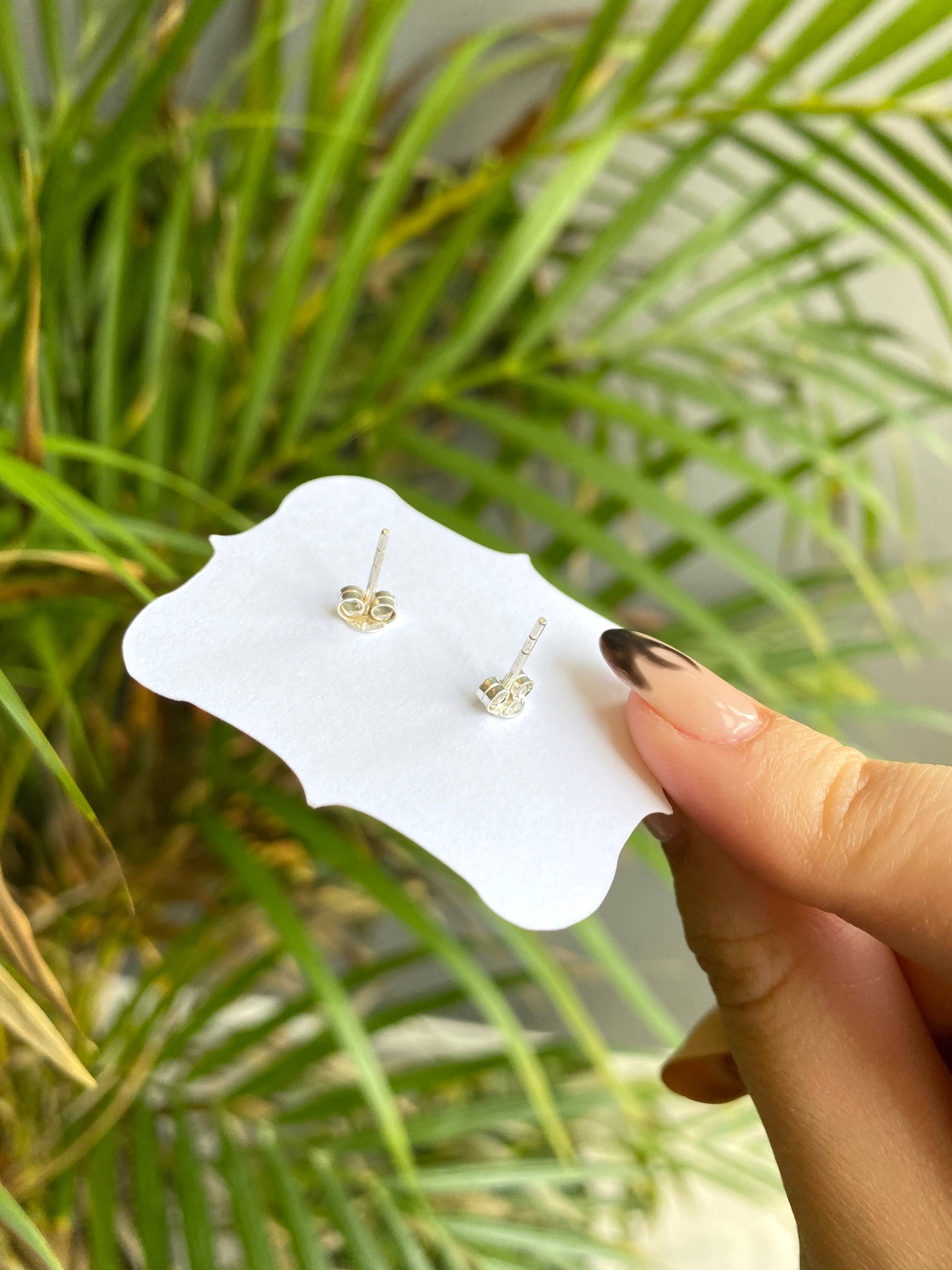 Sapphire & Sage - Wholesale Stud/Post Earrings - Pietersite Gemstone Earring Studs1