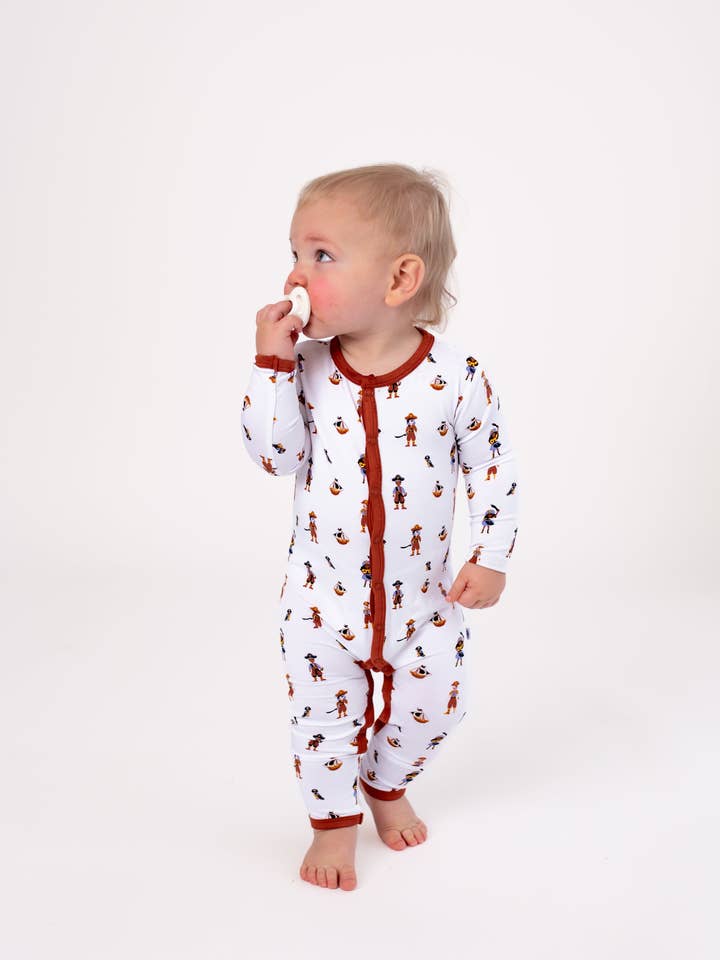 Pirate | Snap Romper for wholesale by Bubble Baby