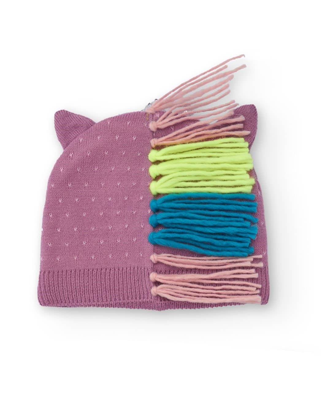 tuc tuc - Wholesale Beanie - Kids - Lilac-colored girl's hat with unicorn design1
