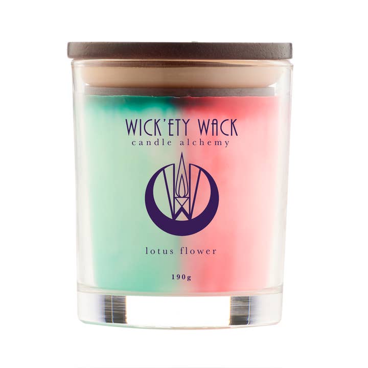 Lotus Flower Candle for wholesale by Wickety Wack Candles