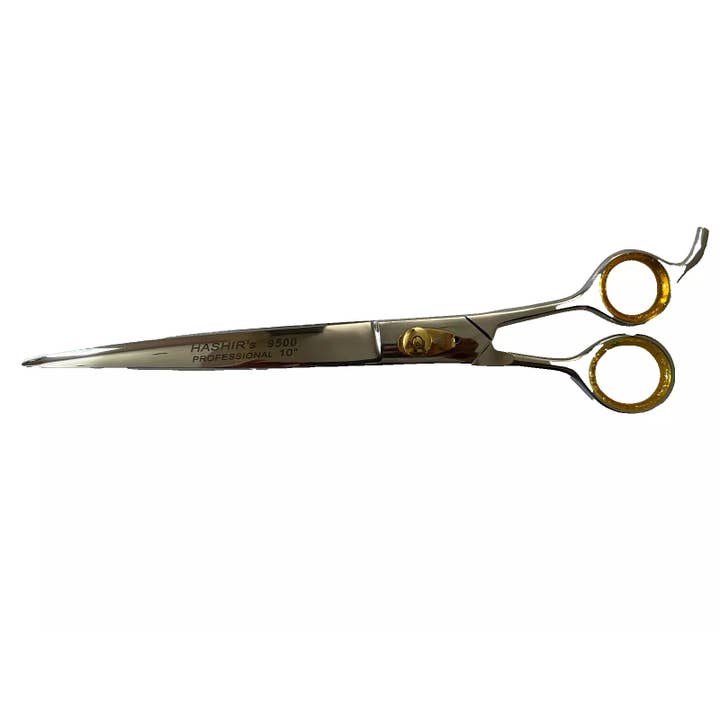 HASHIR PRODUCTS - Wholesale Pet Grooming Tool - Dog - 10" Professional GERMAN STAINLESS DOG PET CURVED Scissors2