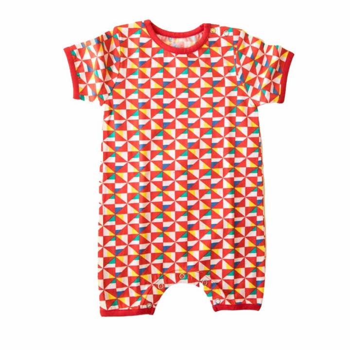 Halv Romper - Pinwheel Parade för wholesale av Ola! Otter