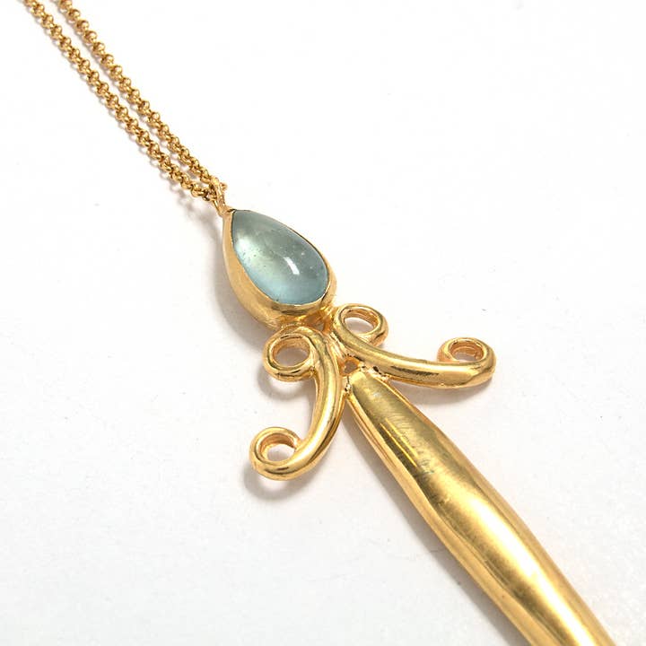 Sværd halskæde for engroshandel hos Dora kapousouzi Jewellery