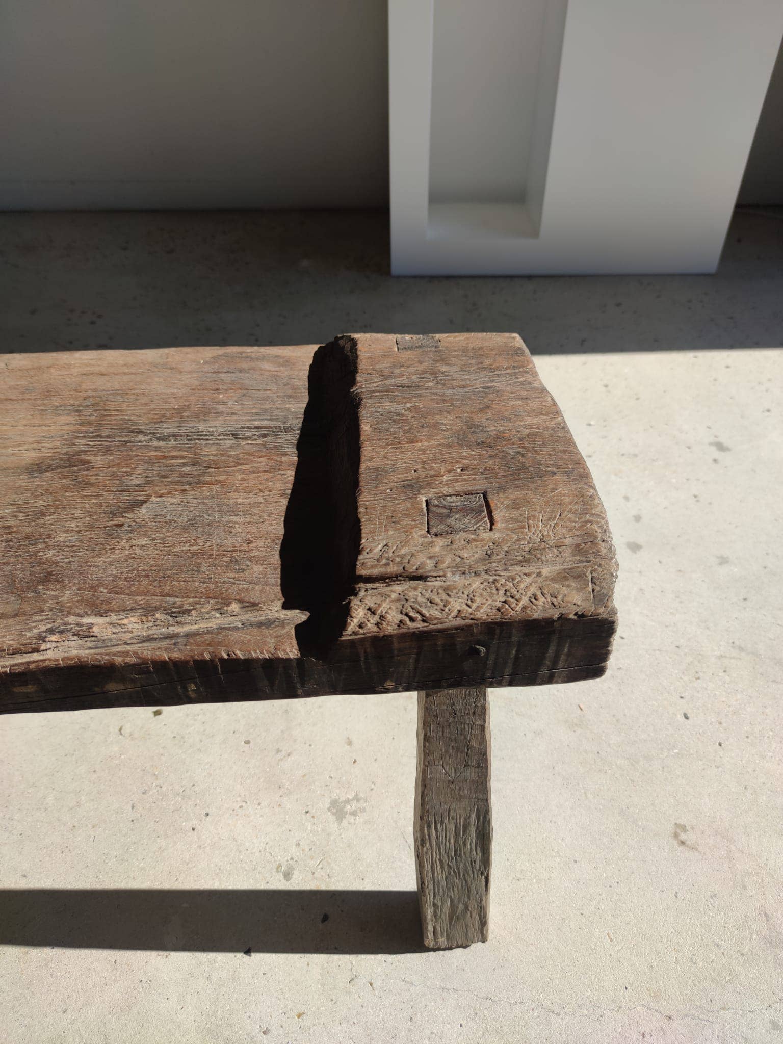 Office Objets - Wholesale Bench - Very large antique teak bench H:50cm L:2m0623