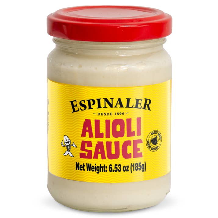 Alioli Sauce, Espinaler. for wholesale by Spanish Colmado by Ibericos USA
