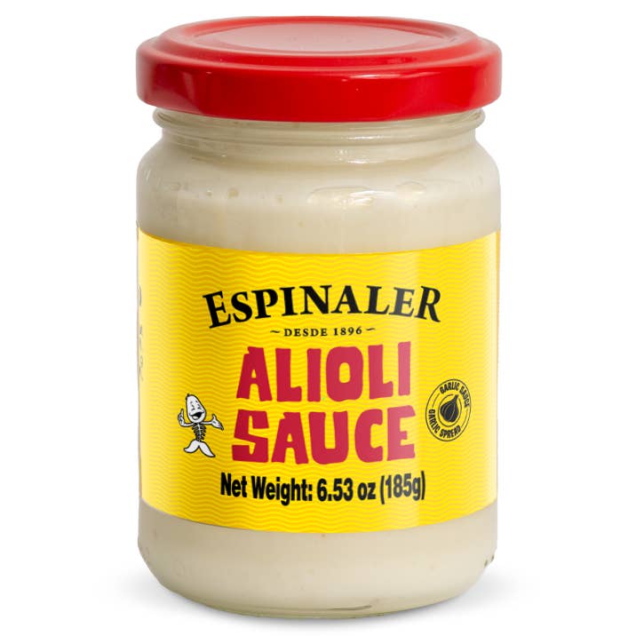 Alioli Sauce, Espinaler. for wholesale by Spanish Colmado by Ibericos USA