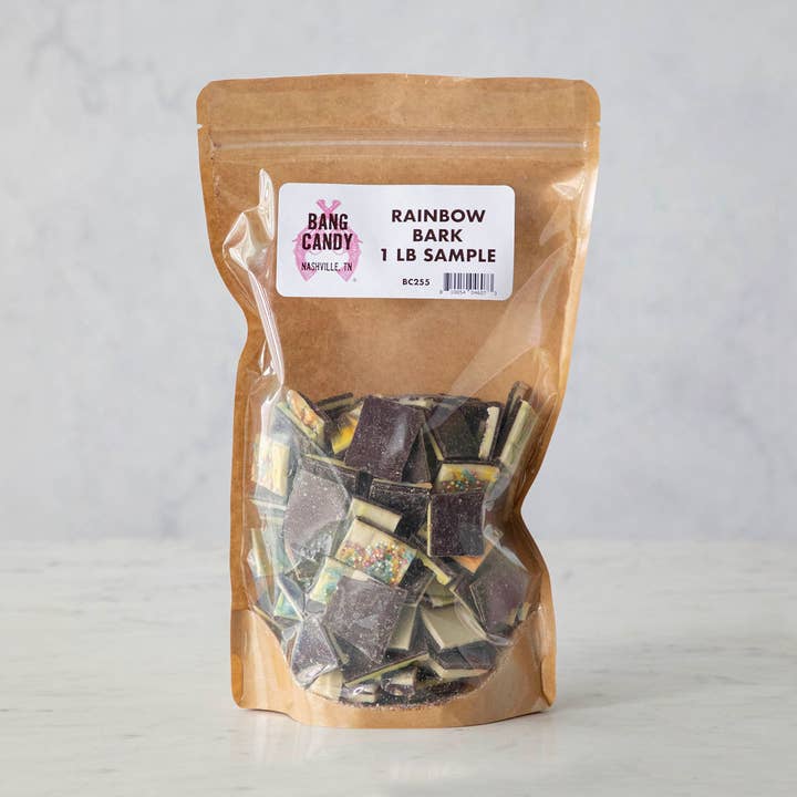 Rainbow Bark - 1 lb Sample Bag for wholesale by Bang Candy