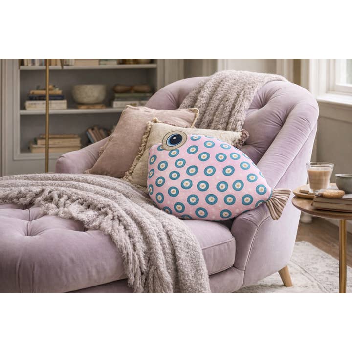 IPNG Design - Wholesale Throw/Decorative Pillow - Plush Fish-Shaped Decorative Pillow_Pink4
