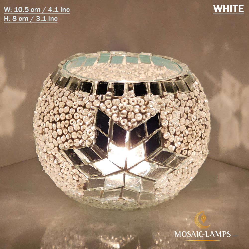 Mosaic Lamps - Wholesale Candle Holder - Turks Color, Turkish Mosaic Candle Holders, Votive Candle32