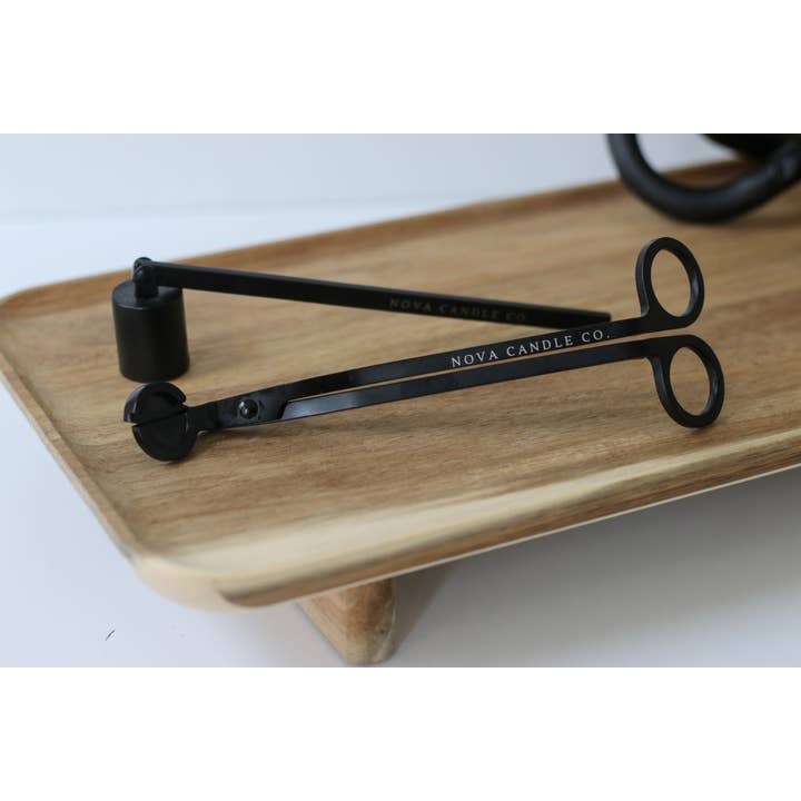 Branded Candle Care Set | Wick Trimmer and Snuffer for wholesale by Nova Candle Co