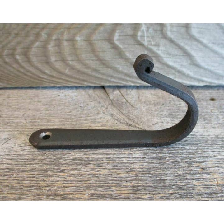 Midwest Craft House - Wholesale Wall Hook - Hand Forged Primitive U-shape Hook