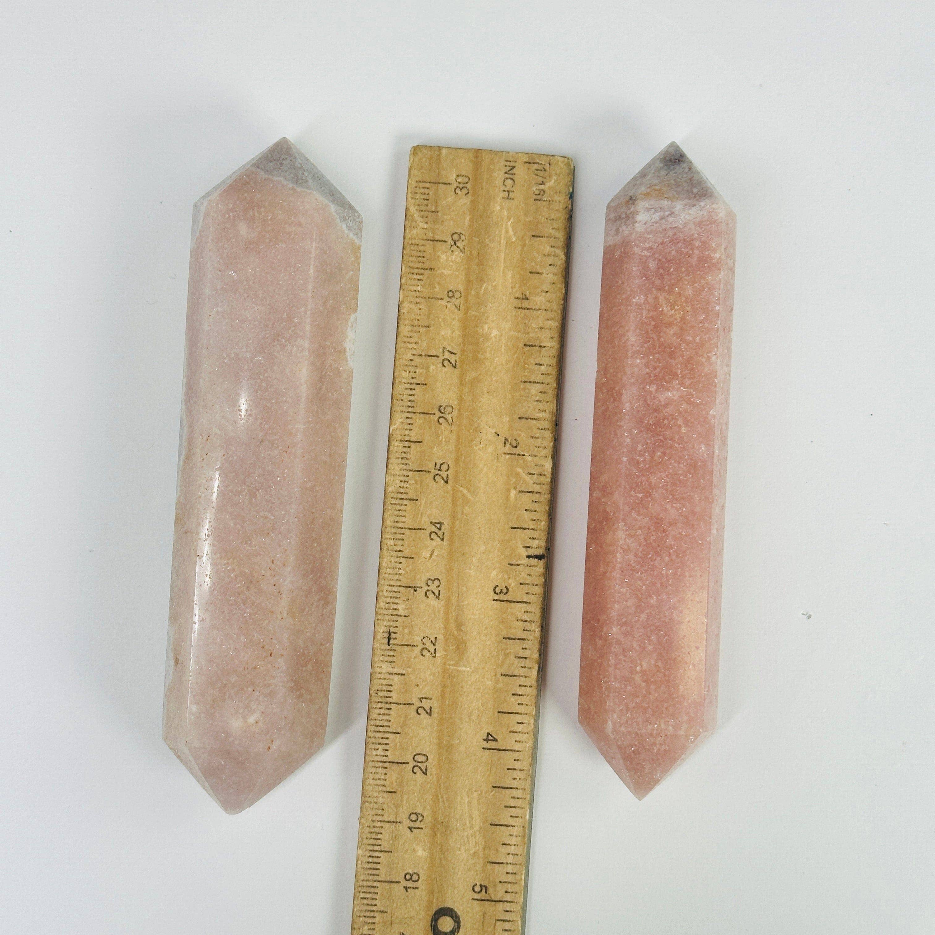 Rock Paradise - Wholesale Spiritual Stone/Crystal - Pink Amethyst Crystal Double Point YOU CHOOSE3
