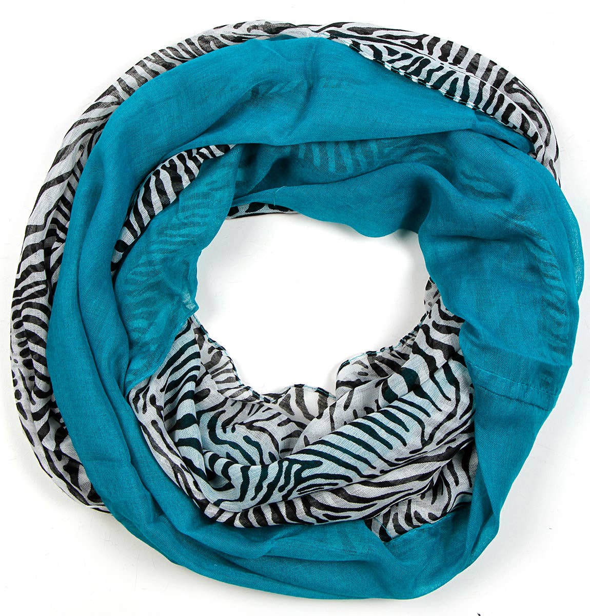 SERENITA - Wholesale Scarf - Women's - Infinity Scarf Print Lightweight Loop Scarf Summer Wrap2