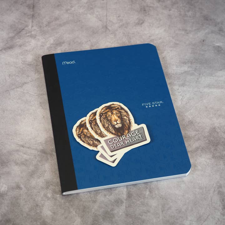 Sentinel Supply - Wholesale Sticker - Courage Dear Heart CS Lewis Quote Sticker5