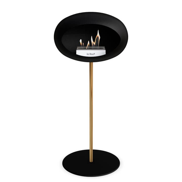 NĂ¼line Distribution - Wholesale Fireplace Screen - Le Feu Steel High (Black Dome)56