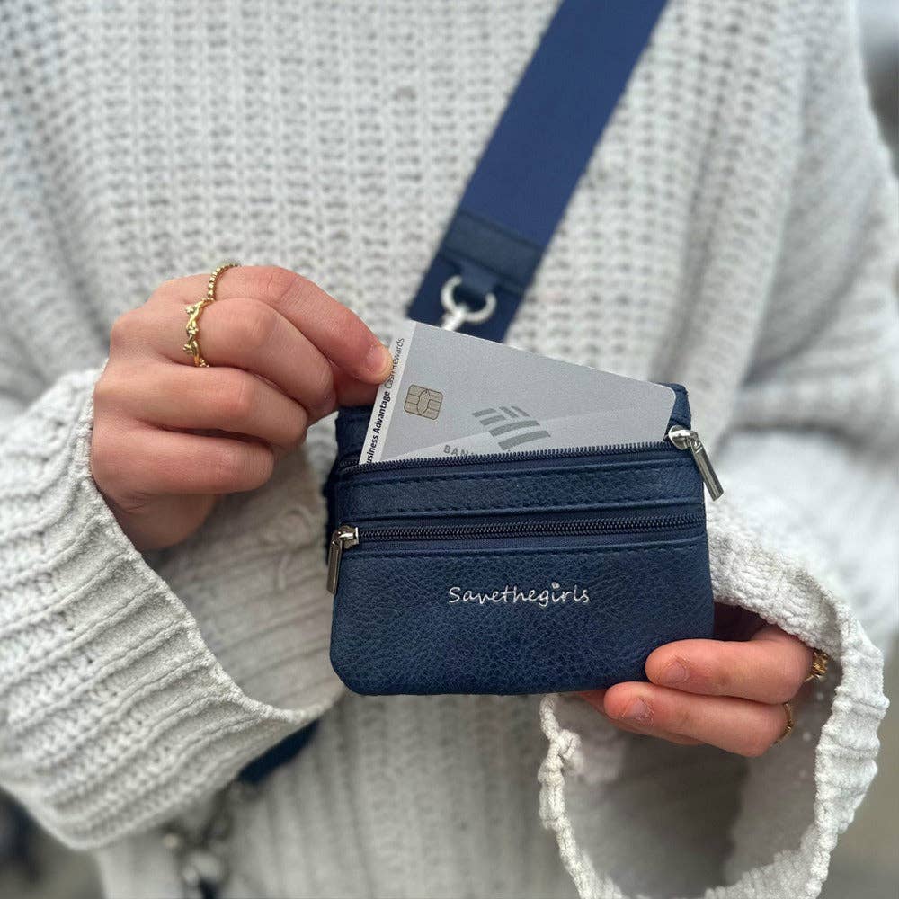 Save The Girls - Wholesale Bag Strap - Women's - Clip & Go Strap w/Zippered Pouch Solid7