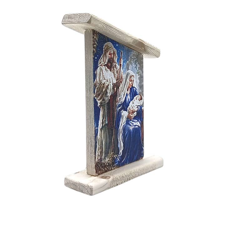 Costa Articoli Religiosi - Wholesale Nativity Scene Decor - Nativity Scene Plaque cm. 13x81