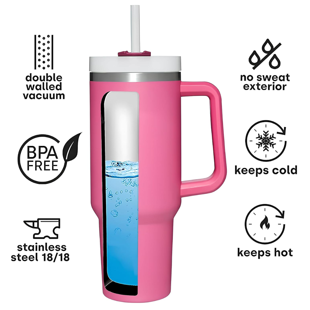 Born to Rally – Engroshandel Thermokop – Pickleball Tumbler - 30oz Multi Paddle Kop2