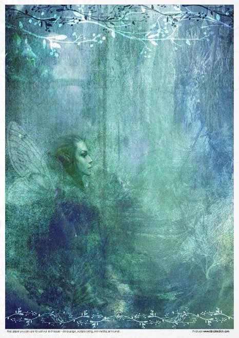 ITD Collection - Vente Matériels de bricolage - RP004 - Ensemble Créatif en Papier de Riz - 11 pièces x A4 / 8,27x11,7 pouces6