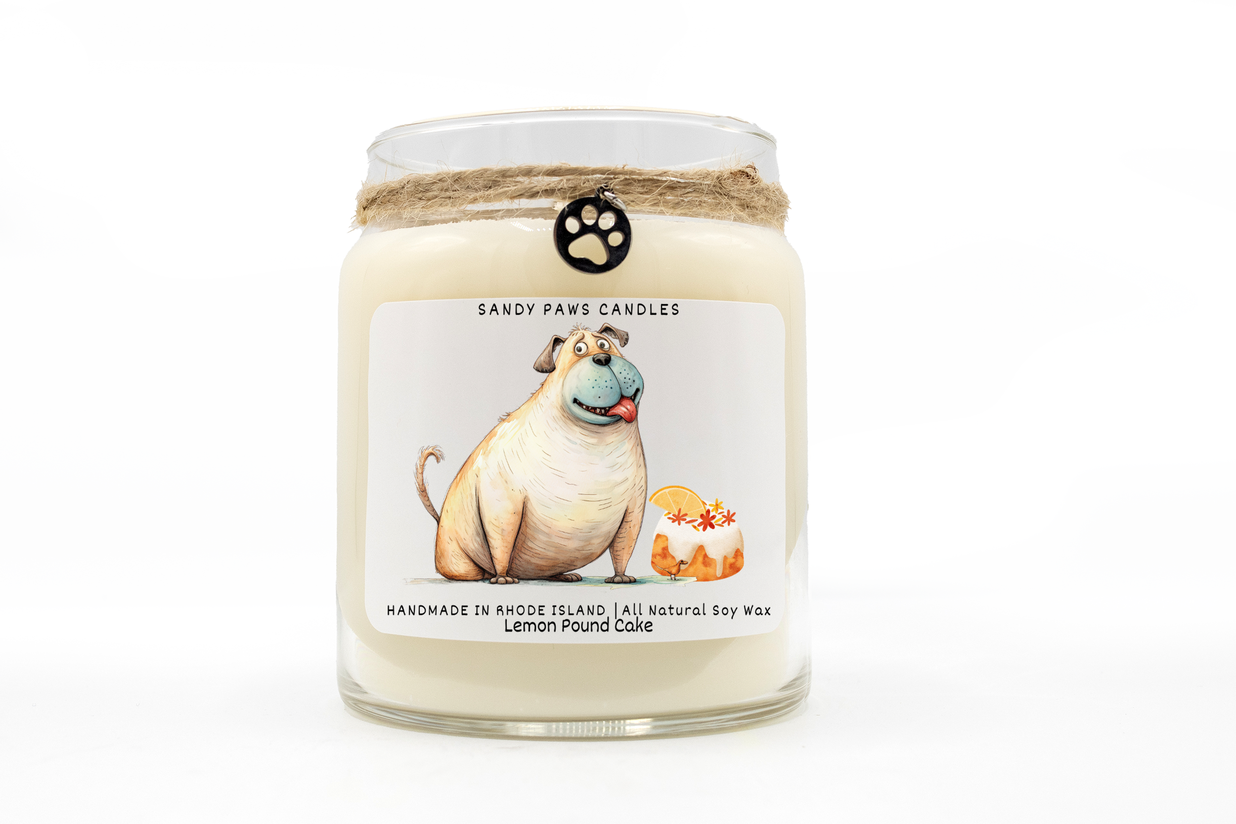 Sandy Paws Candles - Wholesale Jar/Filled Candle - Quirky Dogs - Soy Wax Candles20