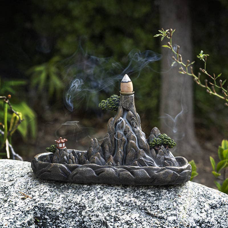 Urban Tokyo - Wholesale Incense Holder - Mountain Scenery Backflow Incense Burner (1/18)4