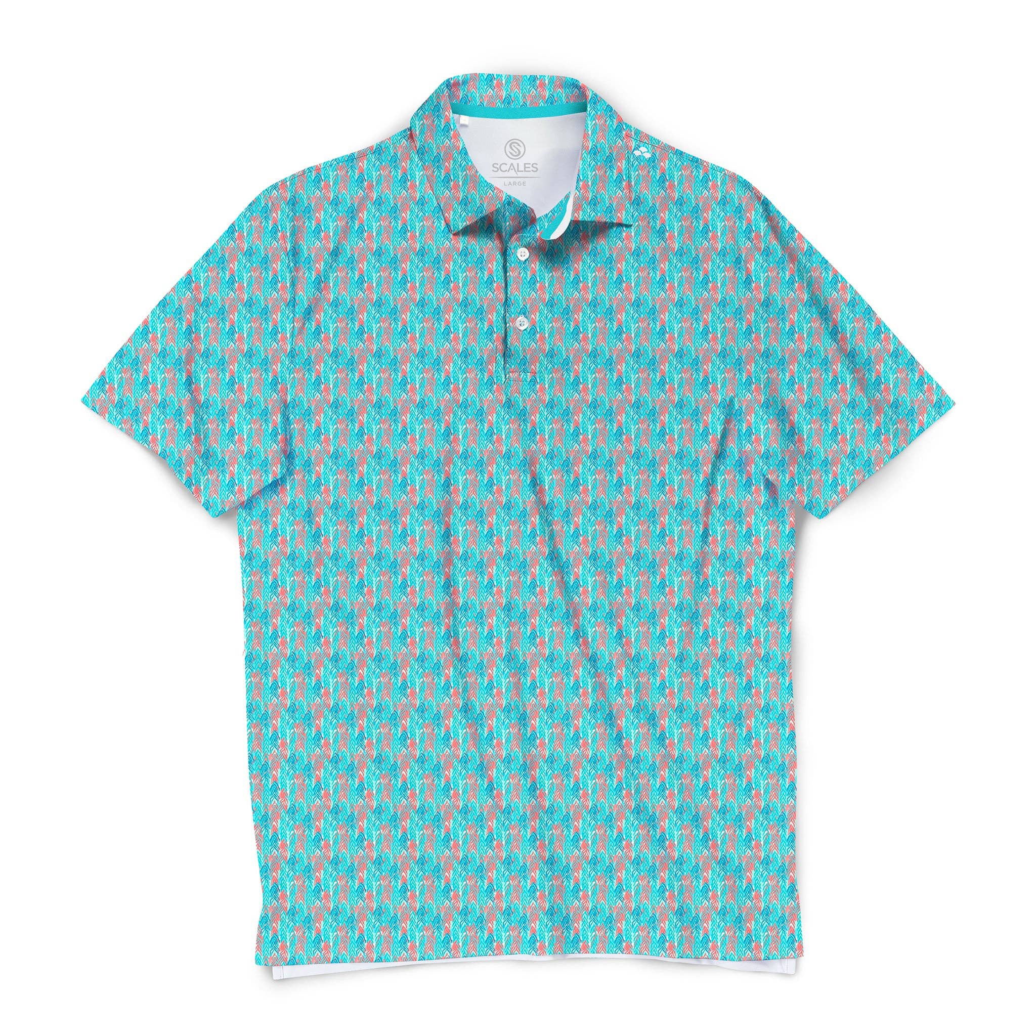 Scales Gear - Wholesale Polo - Men's - Sea Stripes Polo0