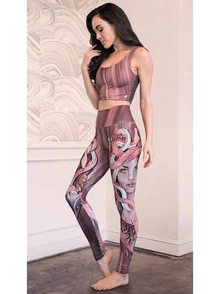 Eagle Rock Werkshop® – wholesale Athletic/lounge leggings – Women's – Medusa - Buttery Soft Athleisure Leggings4
