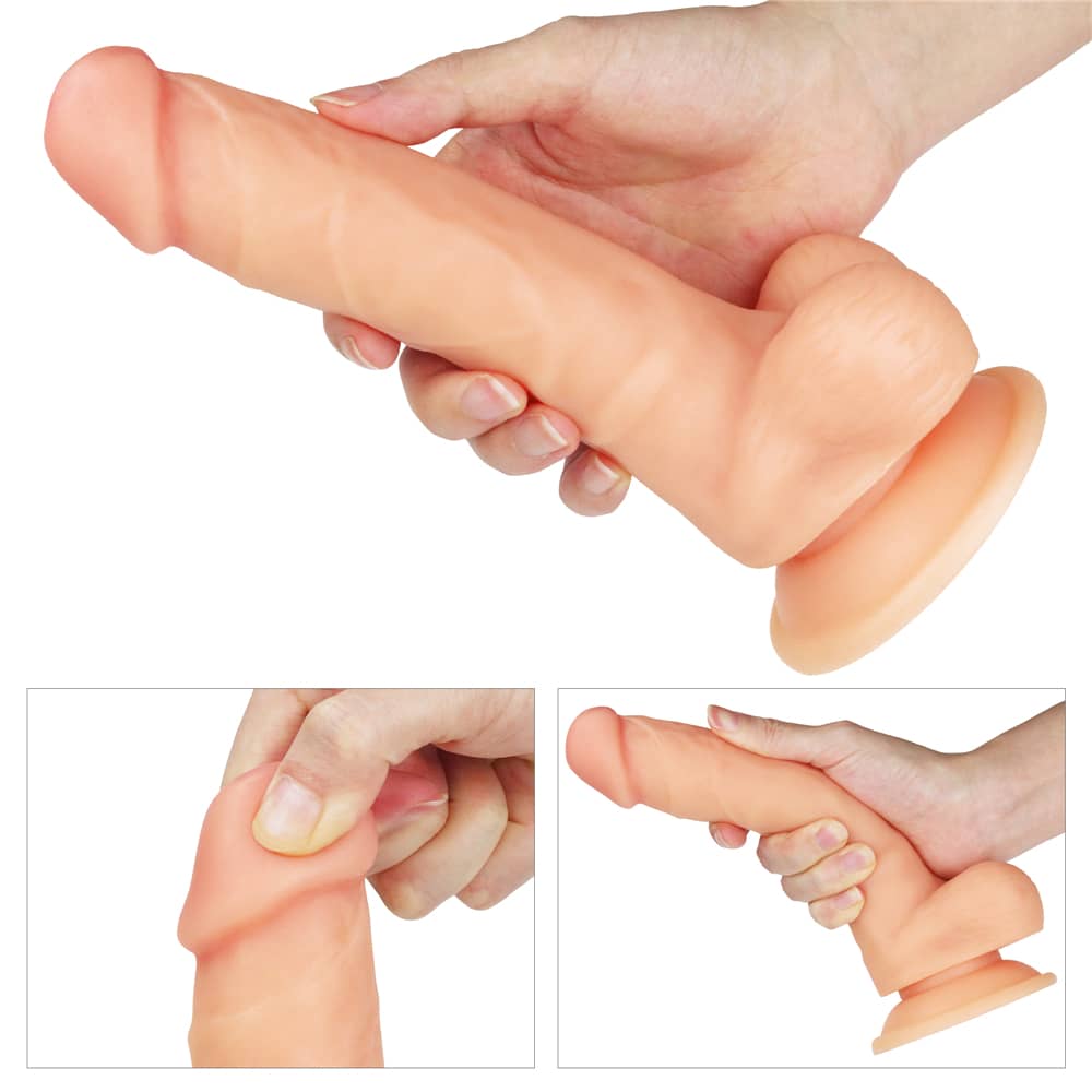 LOVETOY - Wholesale Sex Toy - 7.5" Dildo Strap On for Sex Harness for Women7