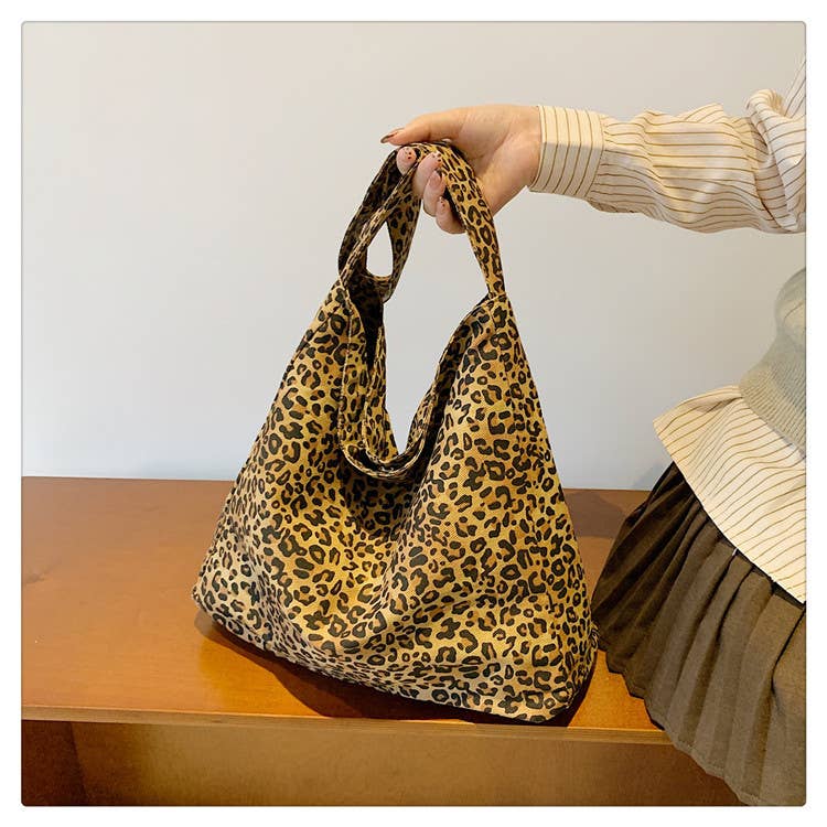 Lily Clothing - Wholesale Shoulder Bag - Women's - Fashionable leopard print hand-held tote bag6