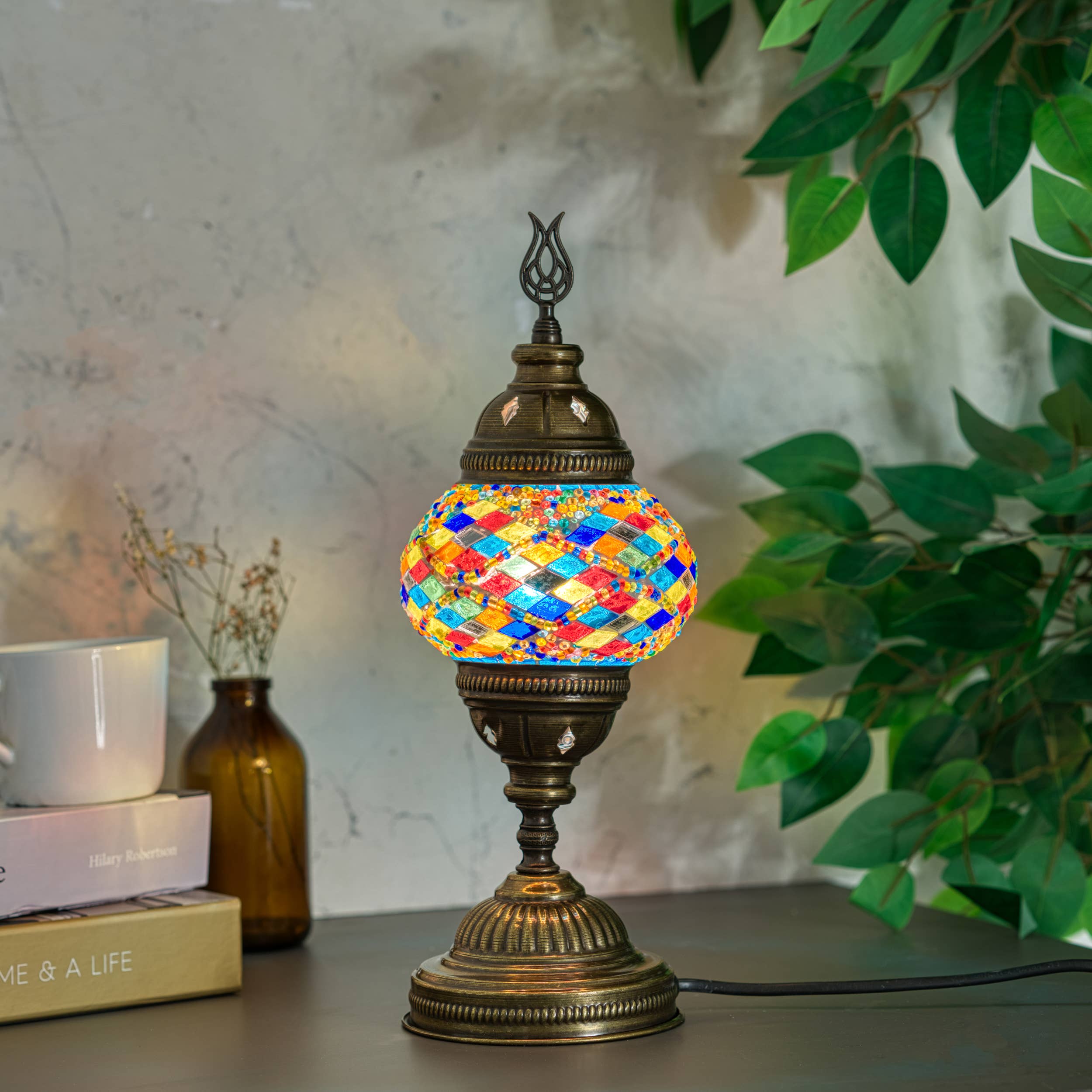 KAFTHAN - Vendita all'ingrosso Lampada da scrivania/d'accento - Lampade a Mosaico | Illuminazione Regalo Decorativo per le Feste di Natale40